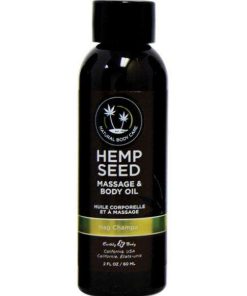Earthly Body Massage & Body Oil Nag Champa 2oz