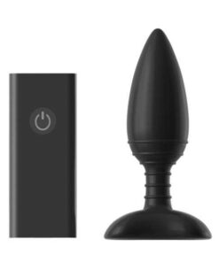 Nexus Ace Remote Control Butt Plug Small Black