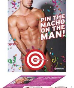 Pin the macho on the man game