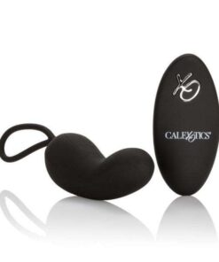 Silicone Remote USB Rechargeable Curve Black Bullet