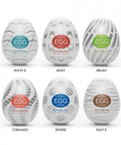 Tenga Egg Variety Standard Pack Clear Pack Of 6